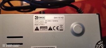 Prodám televizi Sharp + set top box dvb t2 Emos - 6