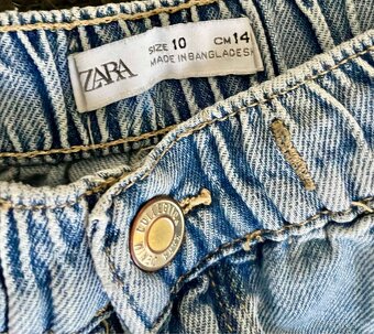 Sada dívčích kalhot - Zara, SAM,Benetton vel.9let top stavu - 6