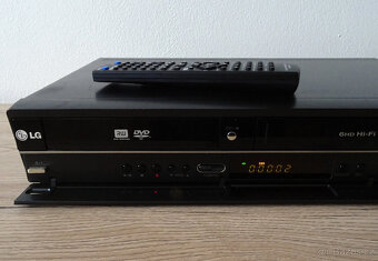 COMBO-LG RCT689H-DVD rekordér+VHS video- Kopíruje VHS na DVD - 6