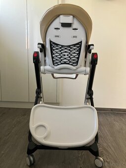 Jídelní židlička Peg Perego Siesta Follow Me Beige - 6