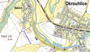 Prodej komerčního pozemku 1 723 m2, Okrouhlice - Babice - 6