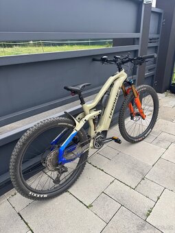 Haibike AllMtn 7 - Coffee/Black/Blue Carbon - 6