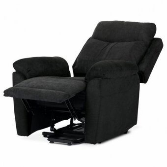 Relaxační křeslo, elektrické ovládání, šedá látka TV-336 - 6