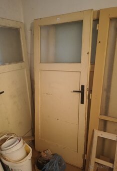 Prodám 5x starší interiérové dveře (retro) - Čelákovice - 6