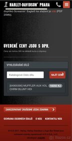 Harley Davidson sportster nové koncovky výfuků - 6