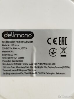 Delimano Air Fryer Star White - 6