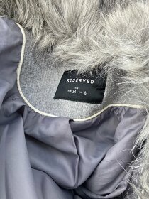 VLNĚNÝ kabát RESERVED vel 34 - 6