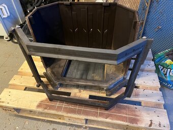 Celolitinová krbová vložka s panoramatickým sklem - 6