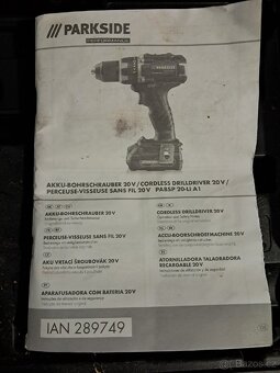 Prodám 2x Aku Parkside Performance 20V (2,5 Ah) - 6