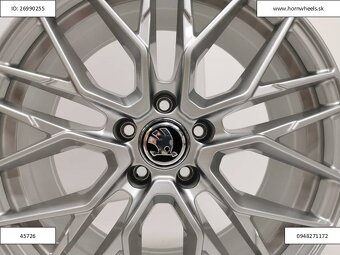 7,5J R17 5x112 ET47 Škoda Superb, Karoq alu disky 1226 - 6