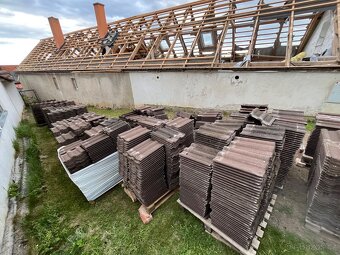 Střešní tašky Betonpres Optimal - cca 2806 ks - 6