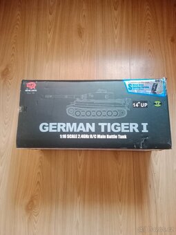 Velký RC tank Tiger 1-promo set s automatickou převodovkou - 6