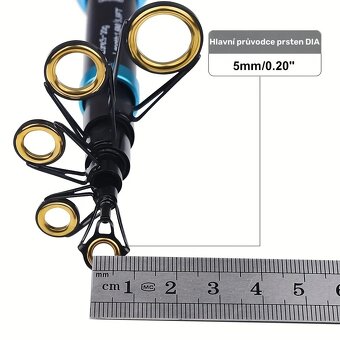 NOVÝ Rybářský Prut 1,8M + Naviják - 6