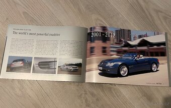 Prospekt Mercedes SL vydaný k výročiu 60. rokov triedy SL - 6