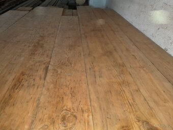 Prodám staré podlahové fošny. - 6