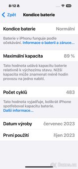 Ihone 15 pro 256GB - 6