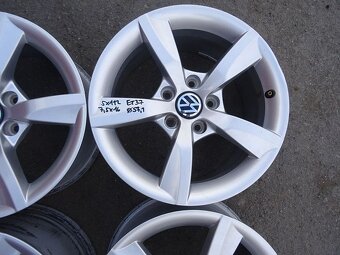 Alu disky origo VW, Škoda, 16", 5x112, ET 37, šíře 7,5J - 6