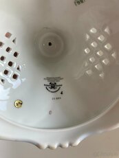 Pirkenhammer mísa a svícen kobalt se zlatem - sada - 6