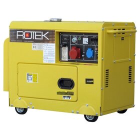 Elektrocentrála diesel 6kW/380V odhlučněná verze - 6