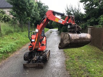 Pásový minibagr Kubota r.2019 roztahovací podvozek - 6