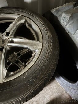 Prodám alu R17 včetně pneu 225/60 R17 Hankook. - 6