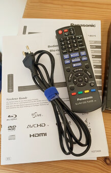 Blu-ray a DVD přehrávač PANASONIC DMP-BD75 - SUPER STAV - 6