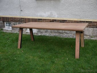 Masivní jídelní stůl - Tokyo 180 cm - 6
