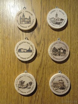 Turistické známky - 80 ks - 6