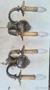 Zámecké rustikální lampičky. - 6