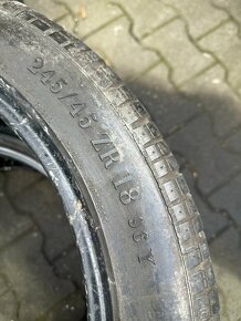 Sada letních pneu 245/45 R18 - Michelin a Pirelli - 6