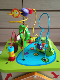Hape Velká dřevěná motorická kostka - 6