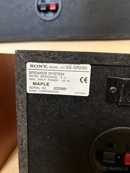 SONY SS-CN250 reproduktor a SONY SS-SR250 - 6