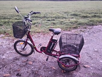 Elektrokolo tříkolka Spirit NEXUS červená 18Ah - 6