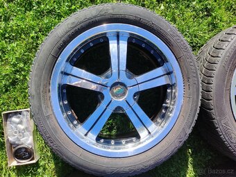 Chromovaná 16" BSA - 2 rozteče - ZLEVNĚNO - 6