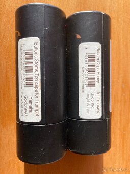 Víčka ventilů a tlakadla Frate Precision pro trumpety YAMAHA - 6