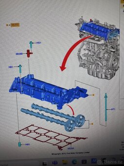 Vačkové hřídele Ford Transit 2.0tdci Ecoblue - 6