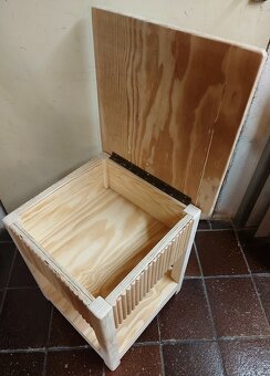 Stolička s úložným prostorem,, - 6