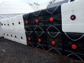 IBC nádrže kontejnery na 1000 litrů bez klece - 6