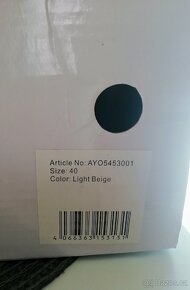 Nové kotníkové botičky na platformě About You, v. 40 - 6