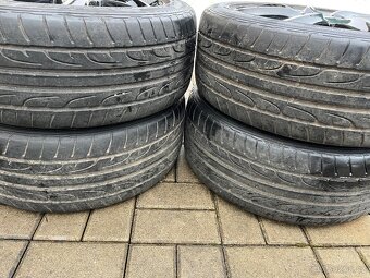 4x alu disky Ronal 5x112 R16, letní pneu 50% - 6