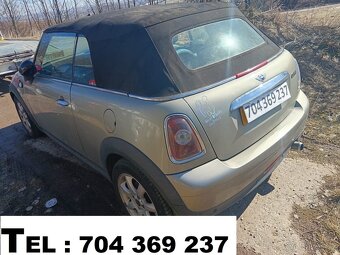// Mini Cooper R56 cabrio 1.6i 88kw - N12B16A// DÍLY - 6