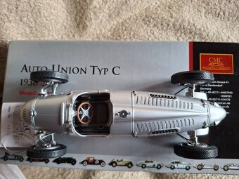Prodám Auto-Union Type C - 1:18 - CMC - 6