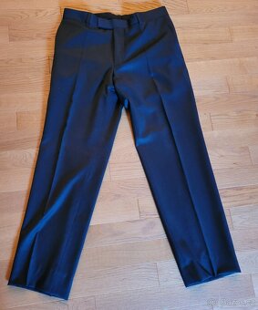 Pánský vintage oblek Hugo Boss - Super 100 - 6
