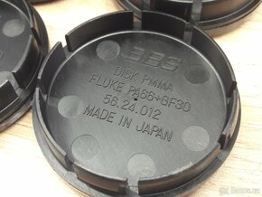 Prodám originální BBS krytky,  loga 56mm - 6