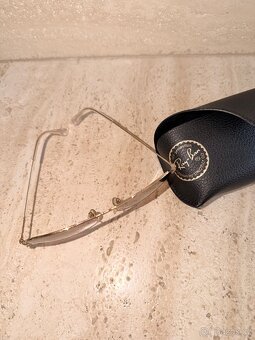 Sluneční brýle Ray-Ban Aviator (zlaté/hnědé) - 6