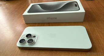 Apple iPhone 15 Pro Max 256 GB – White Titanium – záruka - 6