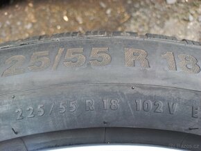 Sada ALU kol Borbet 225/55R18 zimní - 6