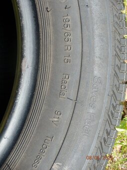 1xNová Letní pneu CONTINENTAL CONTIECOCONTACT CP 195/65 R15 - 6