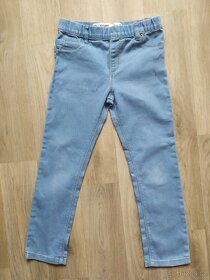 Letní, riflový overal, skinny, kalhoty Denim&Co,vel.128/134 - 6