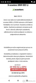 X Scooter XR09 - 6